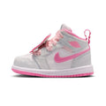Toddler's Jordan 1 Mid SE "Spring Flowers" Vt Gr/Pk Gw-Pl Pk (II0590 001)