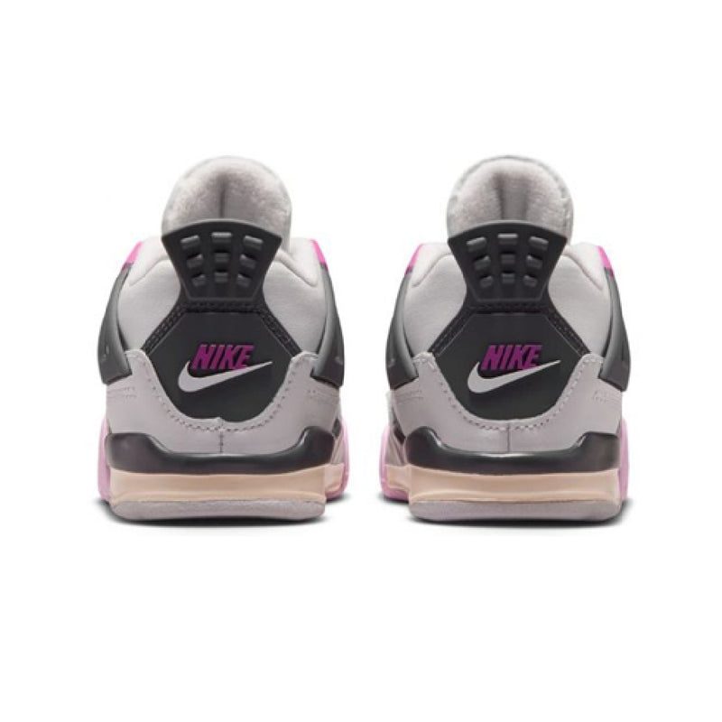 Toddler's Jordan 4 Retro "Comic" Off Wt/Fire Pink-Anthracite (IO2364 100)