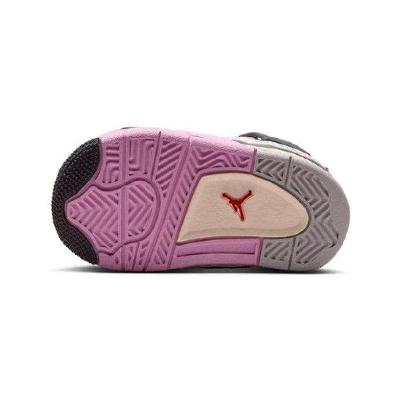 Toddler's Jordan 4 Retro "Comic" Off Wt/Fire Pink-Anthracite (IO2364 100)