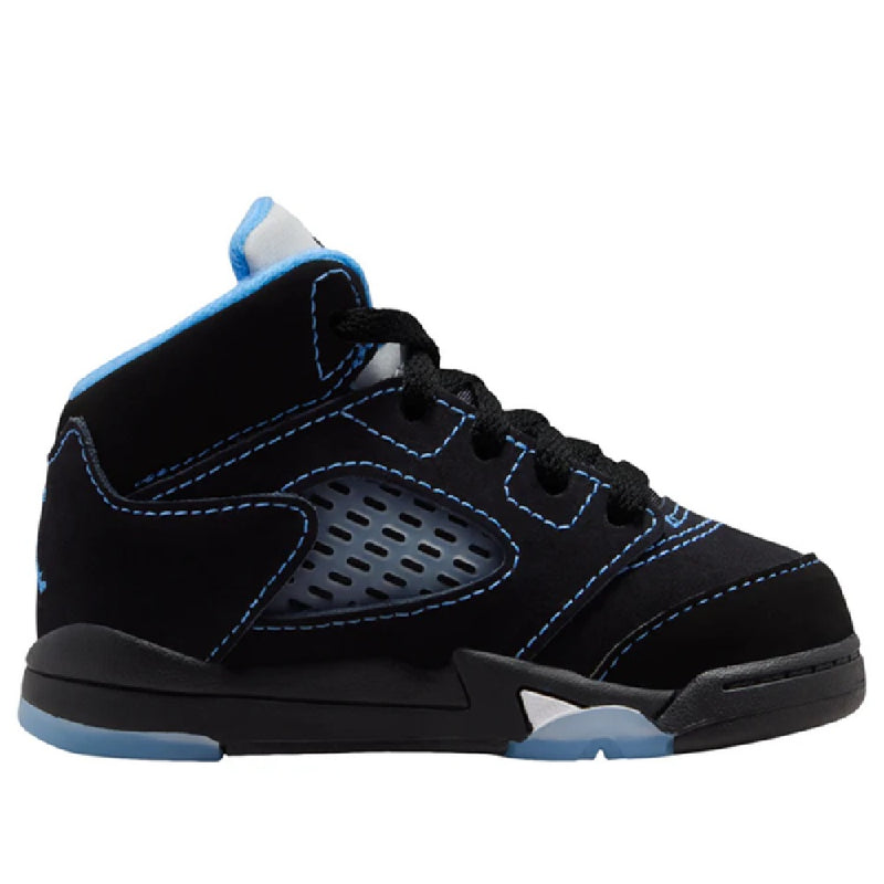 Toddler's Jordan 5 Retro Black/Multi-Color (440890 008)