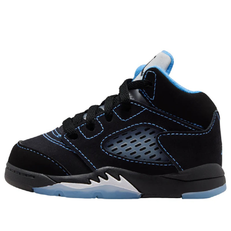 Toddler's Jordan 5 Retro Black/Multi-Color (440890 008)