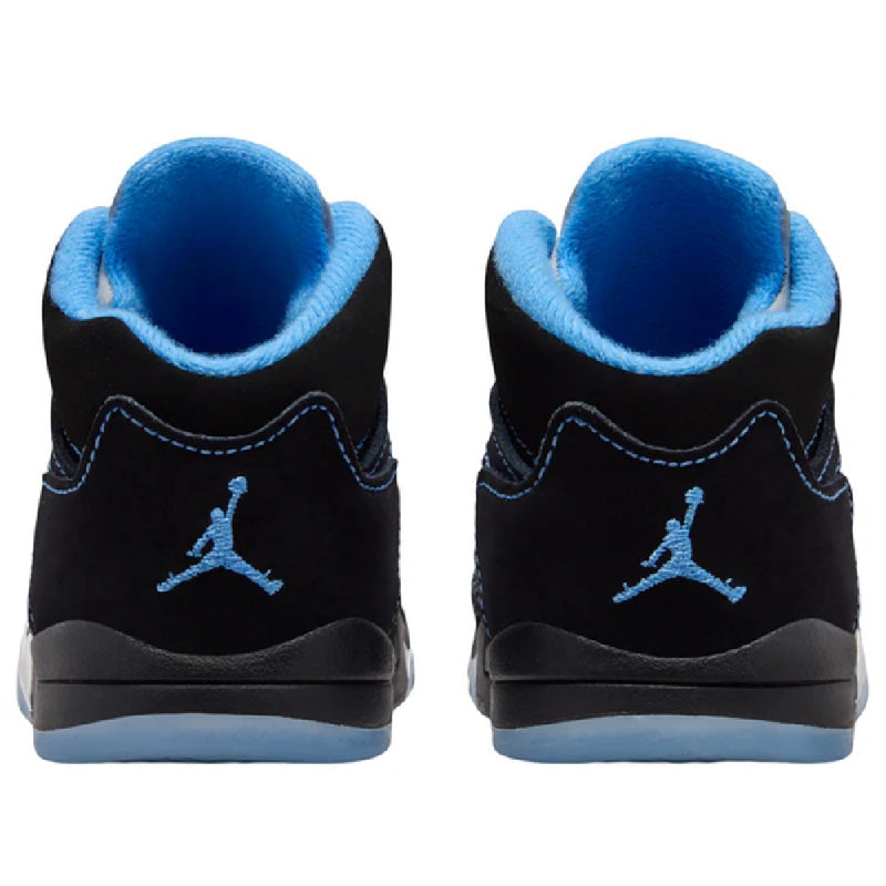 Toddler's Jordan 5 Retro Black/Multi-Color (440890 008)
