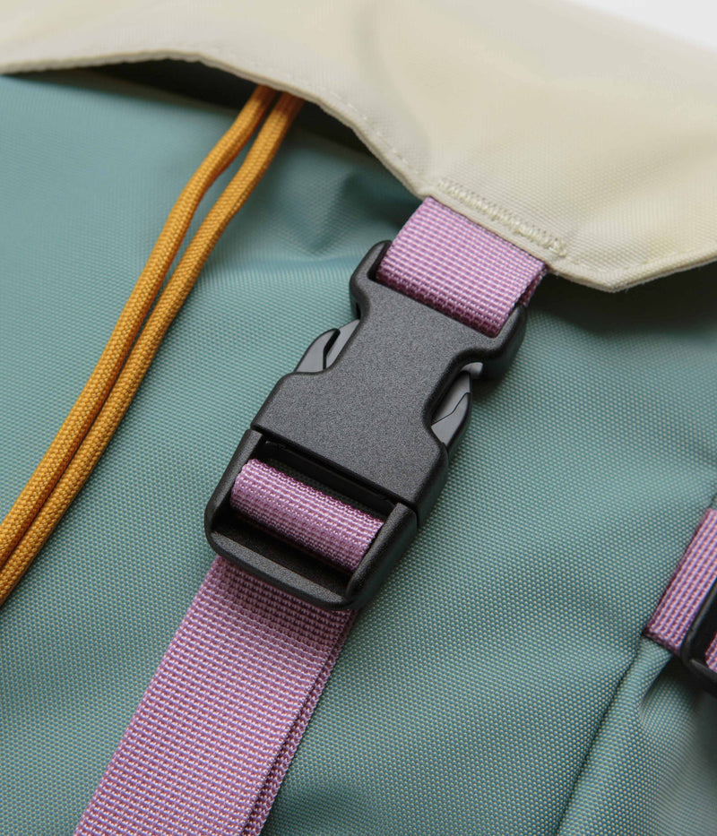 Topo Designs Classic Rover Pack in Sage and Pond Blue