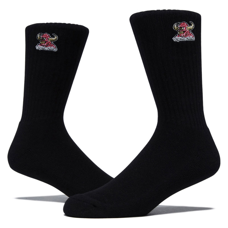 Toy Machine Brain Monster Socks - Black