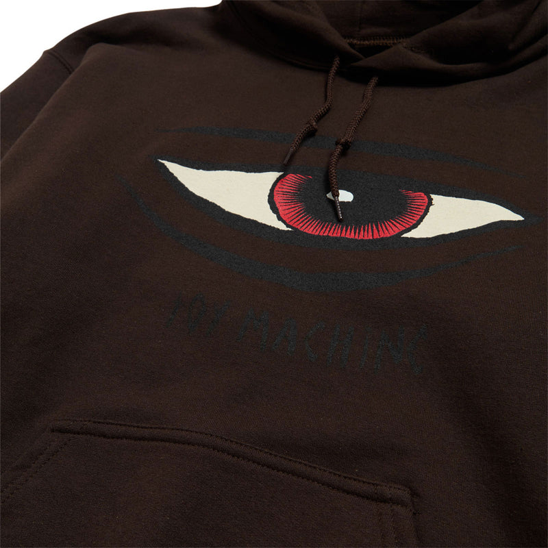 Toy Machine Sect Eye Hoodie - Brown