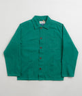 Uskees 3001 Buttoned Overshirt in Foam Green