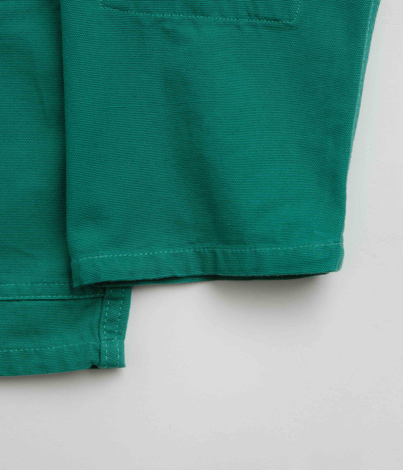 Uskees 3001 Buttoned Overshirt in Foam Green