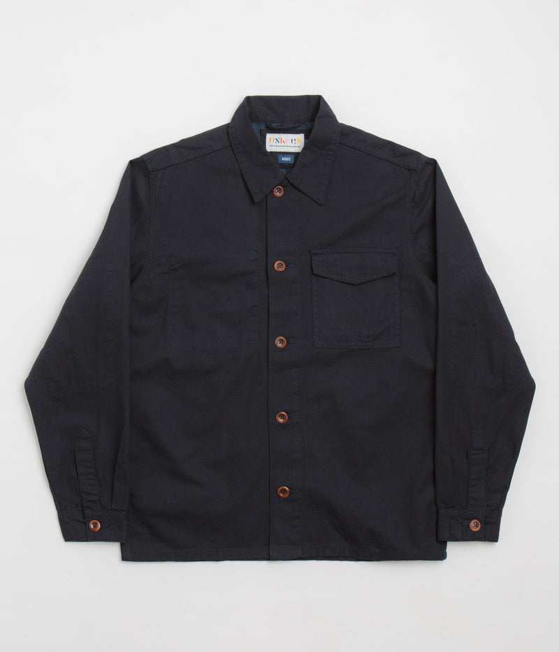 Uskees 3003 Work Shirt in Midnight Blue