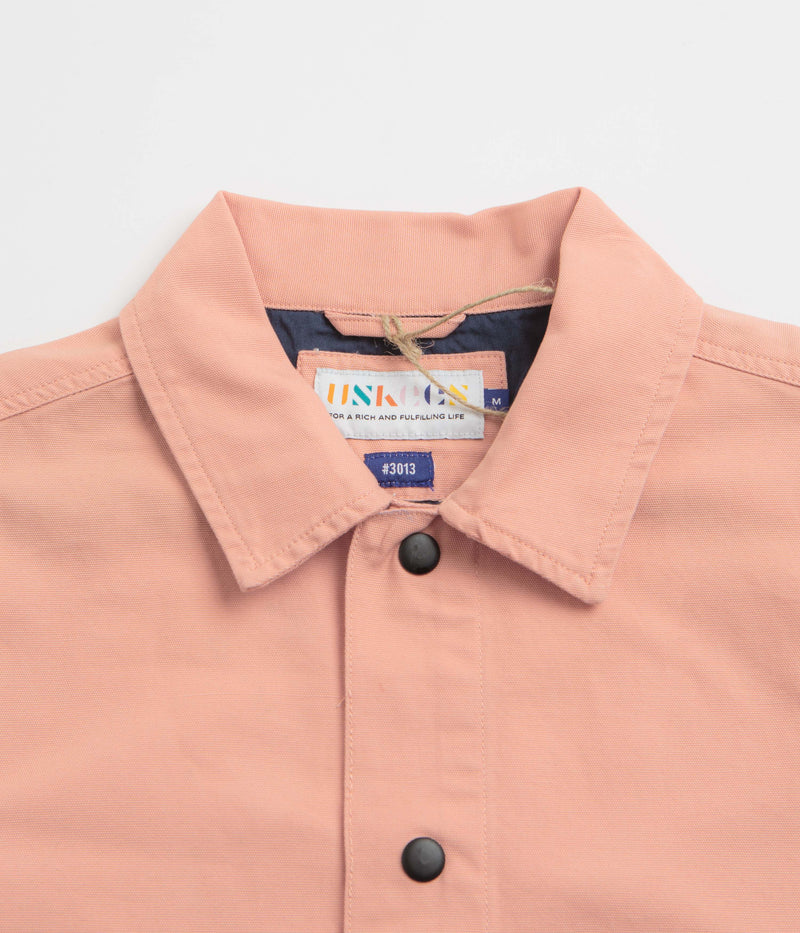 Uskees 3013 Coach Jacket in Coral