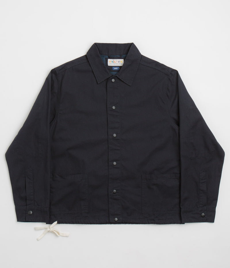 Uskees 3013 Coach Jacket in Midnight Blue