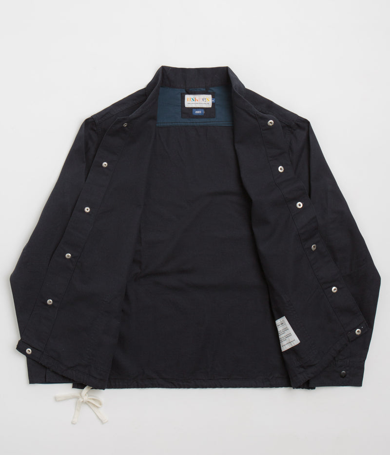 Uskees 3013 Coach Jacket in Midnight Blue