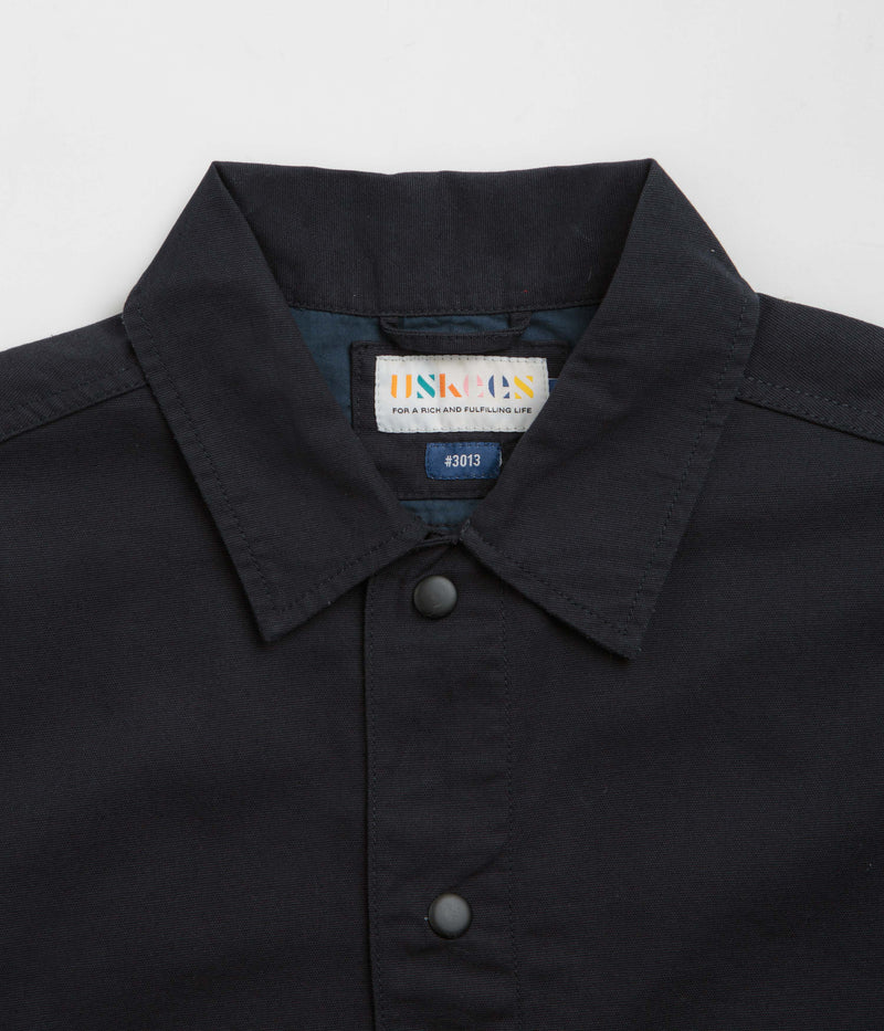 Uskees 3013 Coach Jacket in Midnight Blue