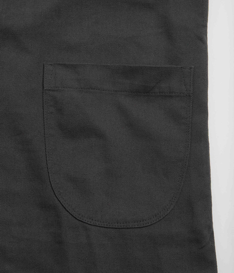 Uskees 3036 Drill Zip-Up Vest in Charcoal