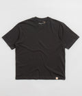 Uskees 7008 Oversized T-Shirt in Faded Black