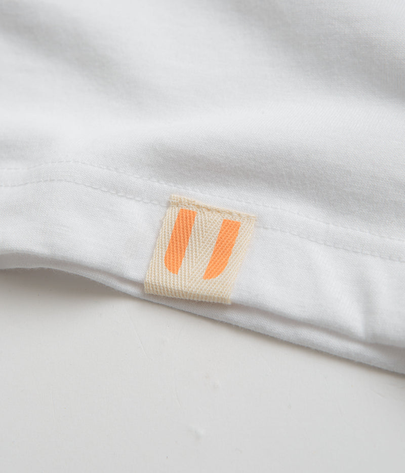 Uskees 7008 Oversized T-Shirt in White