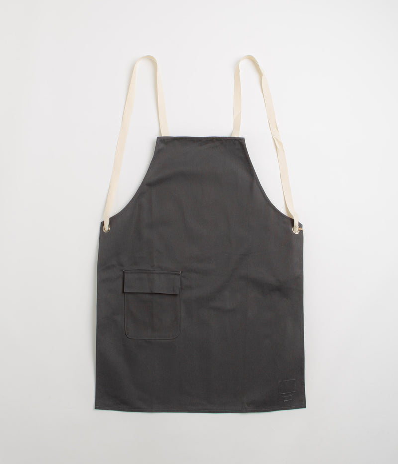 Uskees 9001 Canvas Tie-Back Apron in Charcoal