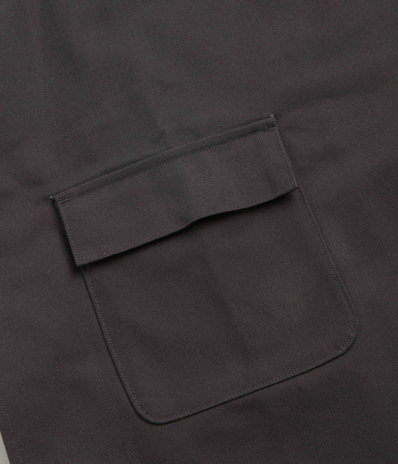 Uskees 9001 Canvas Tie-Back Apron in Charcoal