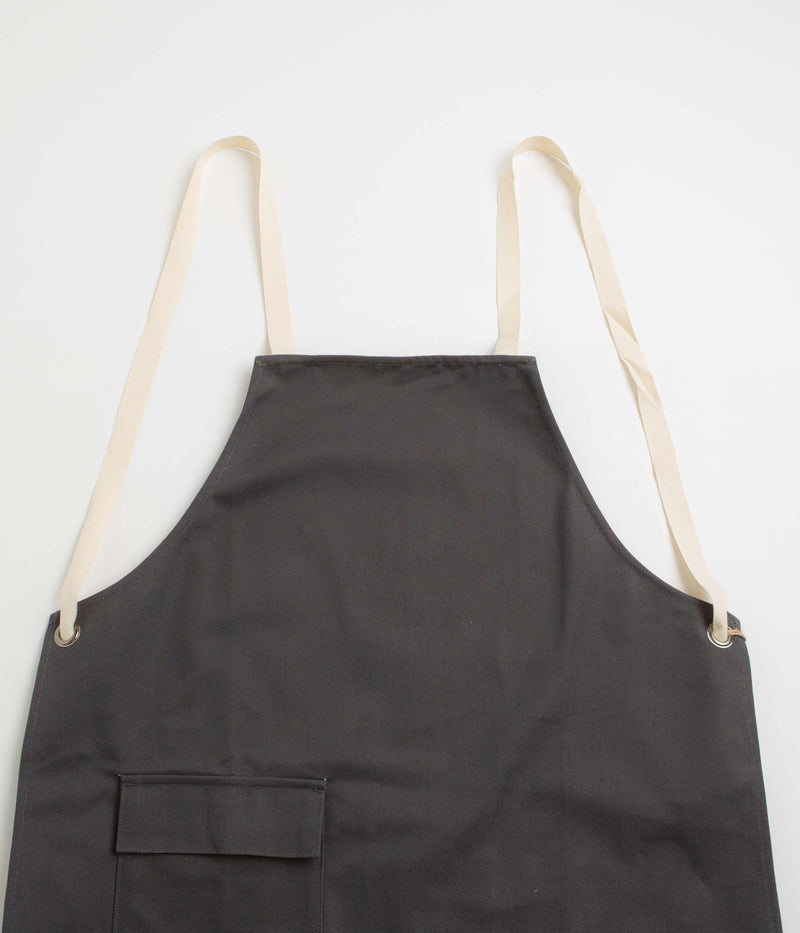 Uskees 9001 Canvas Tie-Back Apron in Charcoal