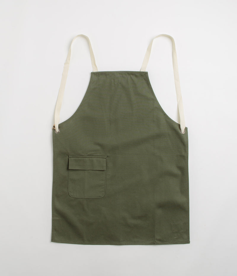 Uskees 9001 Canvas Tie-Back Apron in Coriander