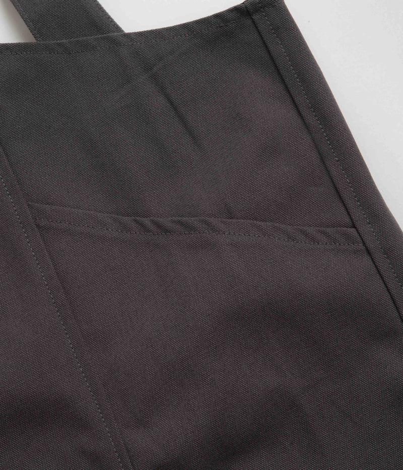 Uskees 9003 Canvas Japanese-Style Apron in Charcoal
