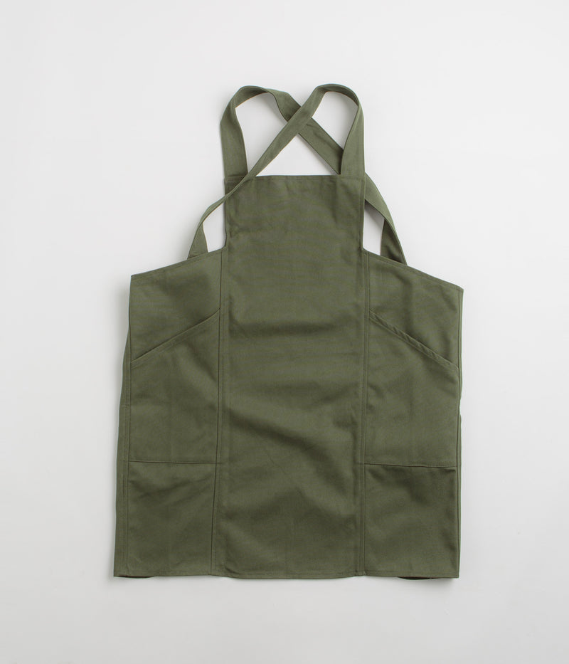Uskees 9003 Canvas Japanese-Style Apron in Coriander