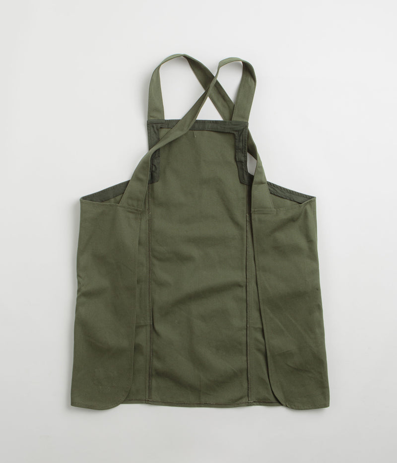Uskees 9003 Canvas Japanese-Style Apron in Coriander