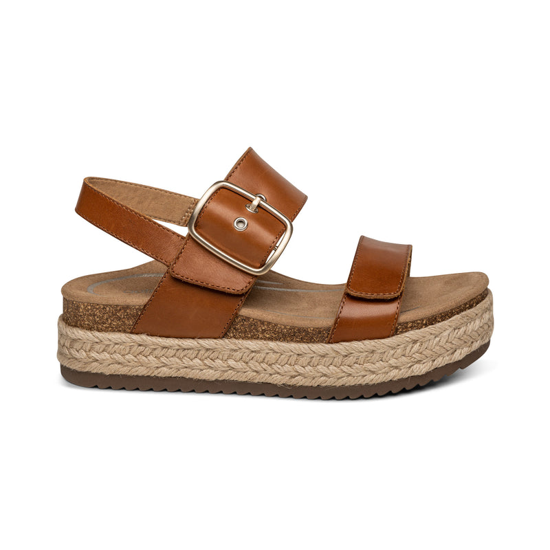 Vania Arch Support Platform #color_cognac