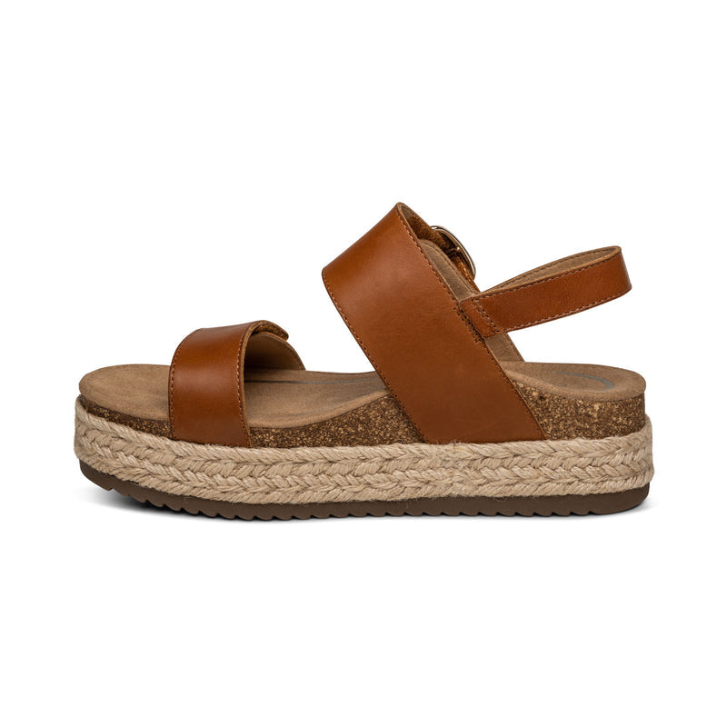 Vania Arch Support Platform #color_cognac