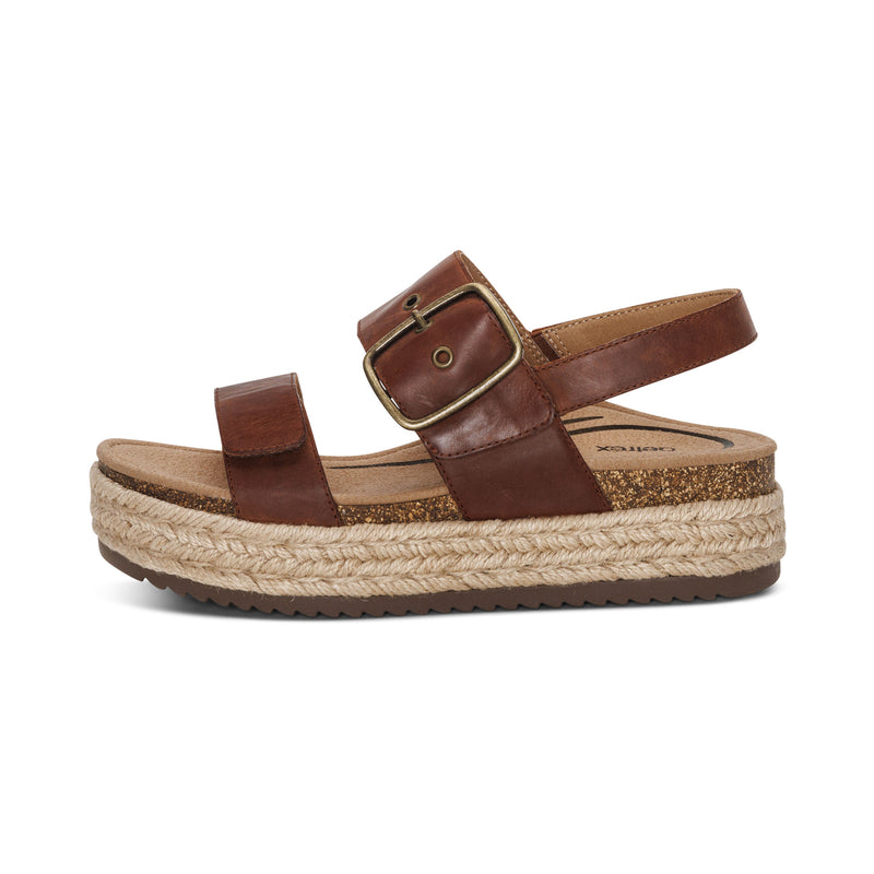 Vania Arch Support Platform #color_walnut