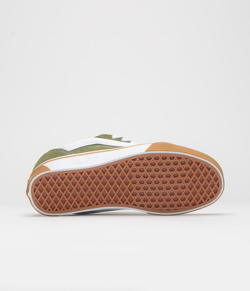 Vans Knu Skool Shoes in Gum Bumper Pesto