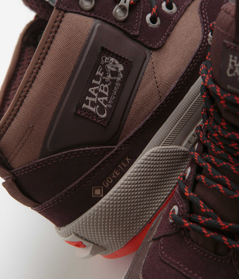 Vans MTE Half Cab Gore-Tex Shoes in Bitter Chocolate