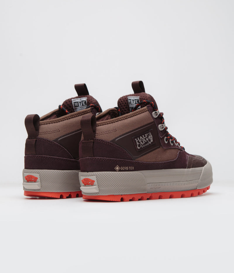Vans MTE Half Cab Gore-Tex Shoes in Bitter Chocolate