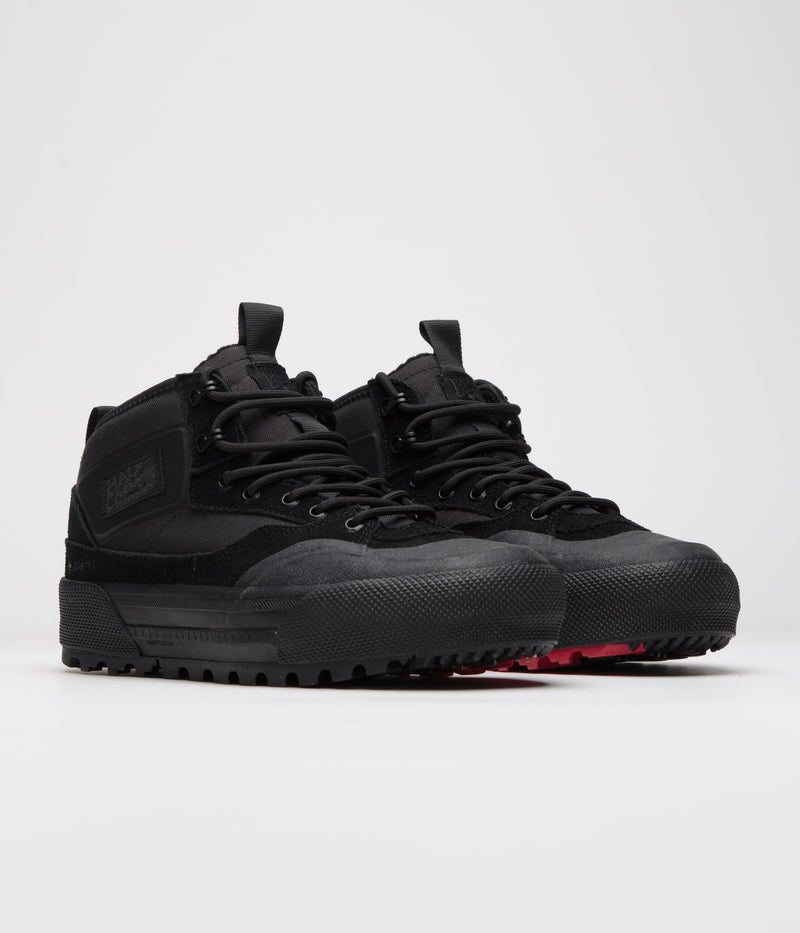Vans MTE Half Cab Gore-Tex Shoes in Black and Black