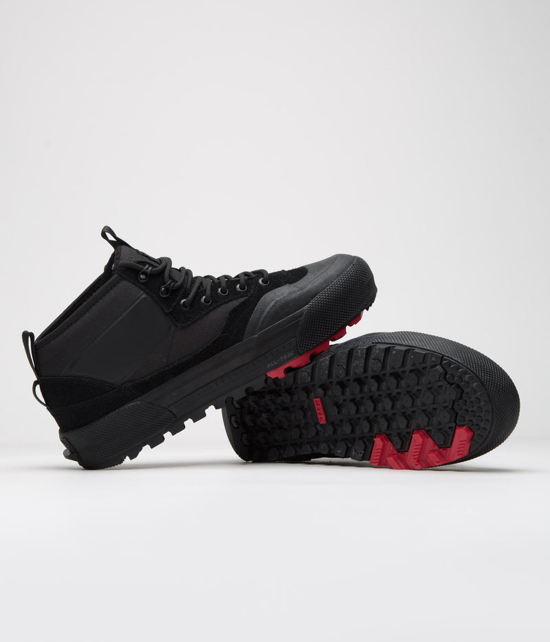 Vans MTE Half Cab Gore-Tex Shoes in Black and Black
