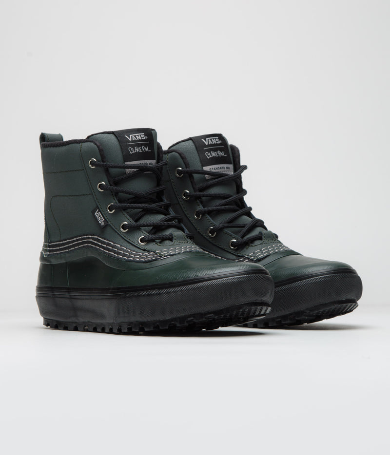 Vans MTE Standard Mid Waterproof Shoes in (Blake Paul) Black and Forest