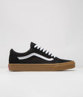 Vans Old Skool Shoes in Black and Gum