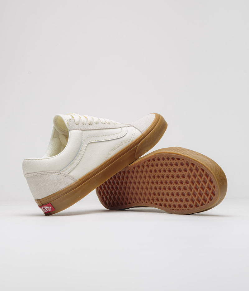 Vans Old Skool Shoes in Marshmallow and Gum