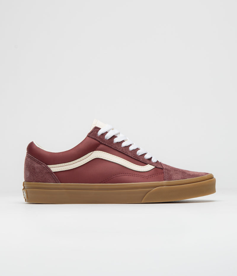 Vans Old Skool Shoes in Sporty Brown and Gum