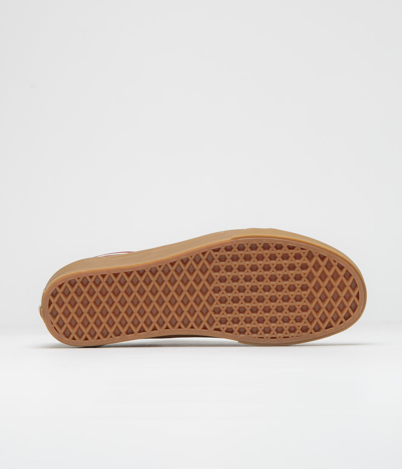 Vans Old Skool Shoes in Sporty Brown and Gum