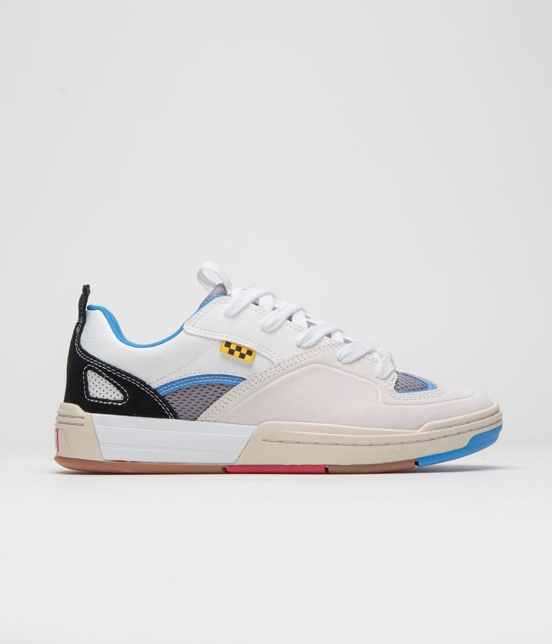 Vans Skate Mixxa Shoes in Athletic White and Multi