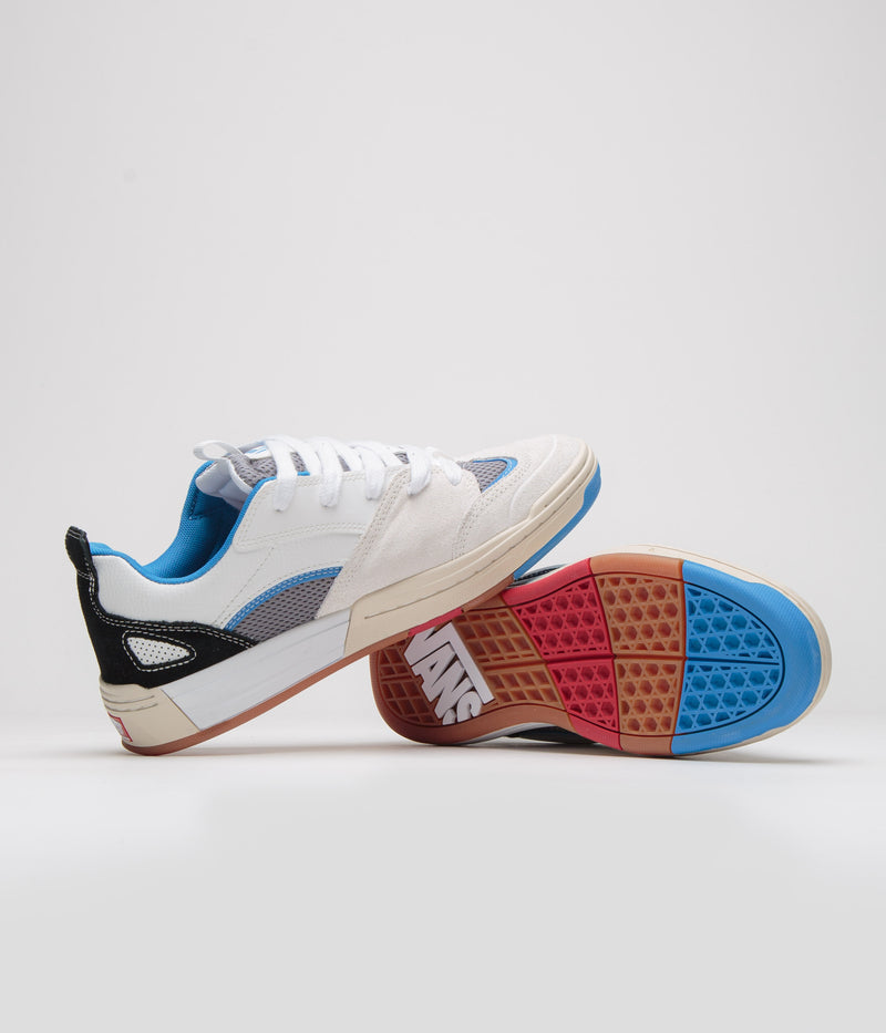 Vans Skate Mixxa Shoes in Athletic White and Multi