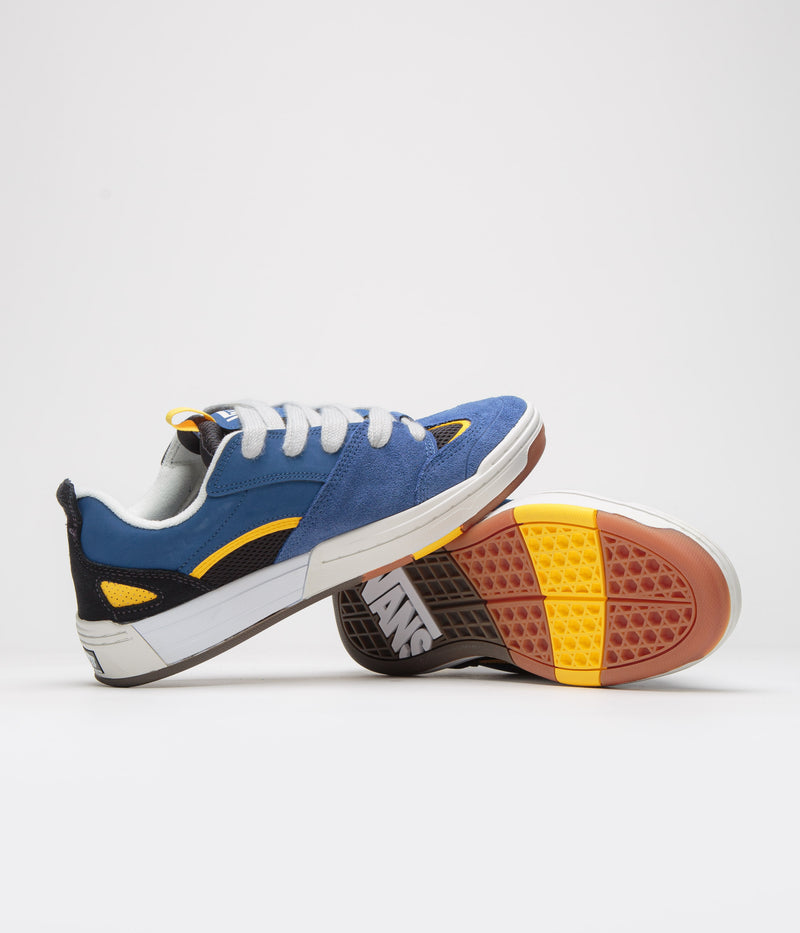 Vans Skate Mixxa Shoes in Navy and Grey