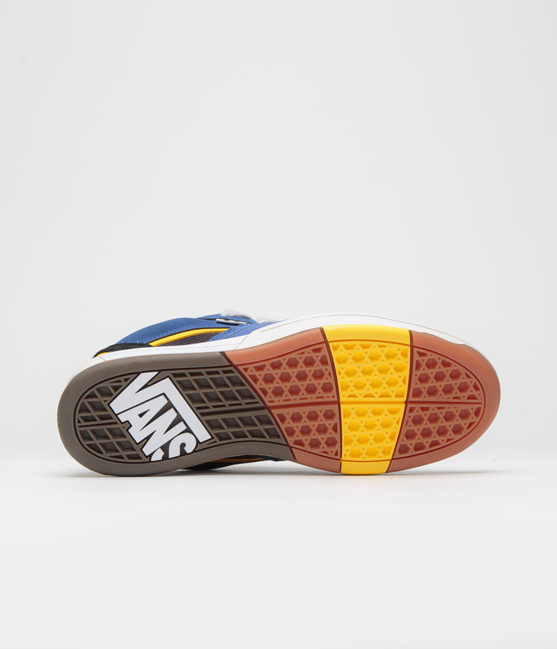 Vans Skate Mixxa Shoes in Navy and Grey