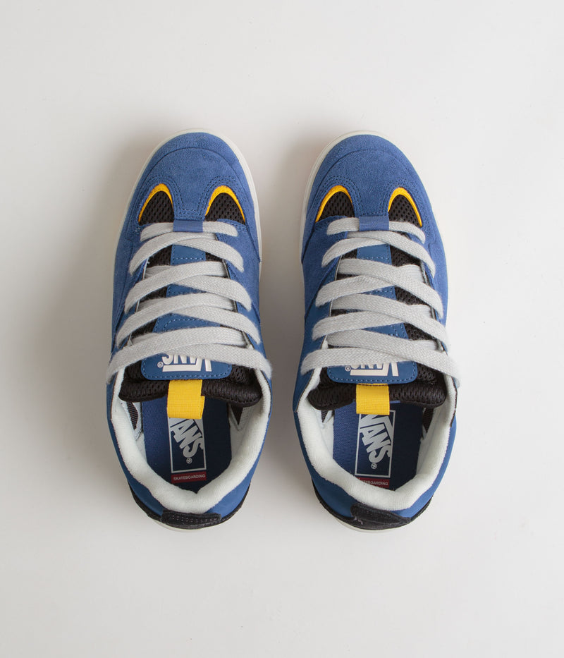 Vans Skate Mixxa Shoes in Navy and Grey