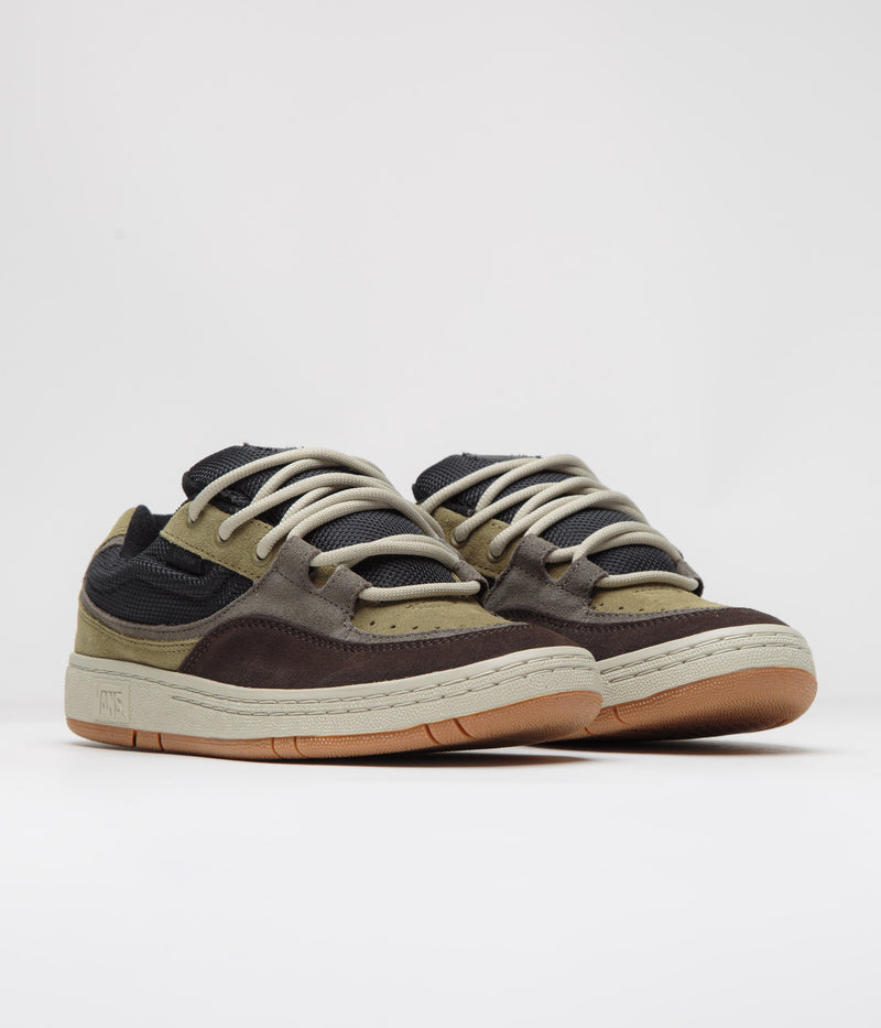 Vans Speed LS Shoes in Outdoors Multi and Black