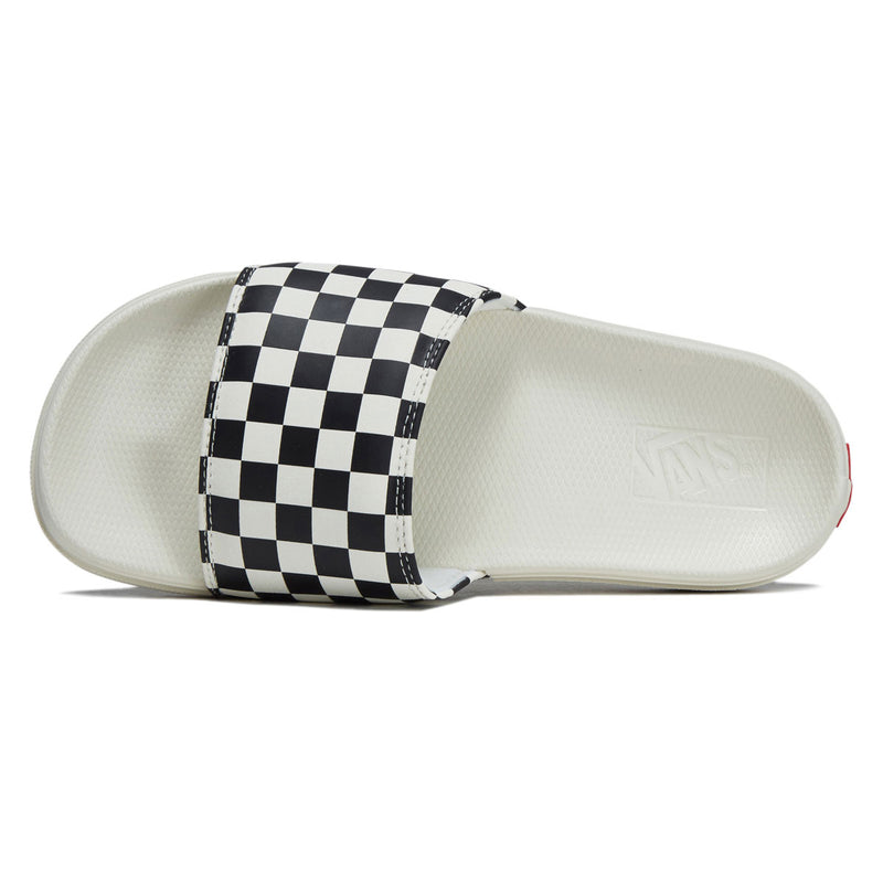 Vans Womens La Costa Slide-On Sandals - Checkerboard Black/Mars