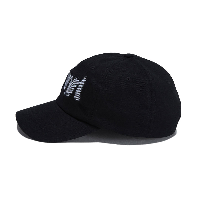 Vinyl Spiral Dad Hat - Black