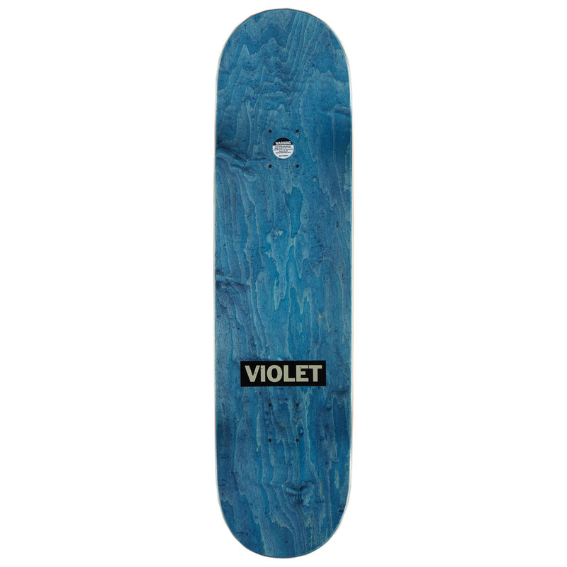 Violet Lollipop Skateboard Deck - Green - 8.25"