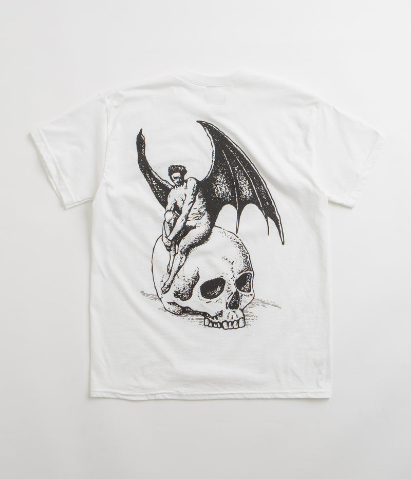 Welcome Nephilim Printed T-Shirt in White and Black