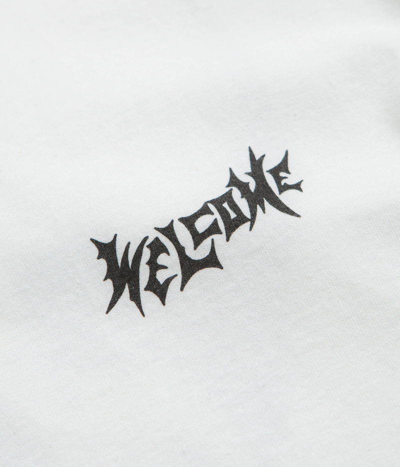 Welcome Nephilim Printed T-Shirt in White and Black